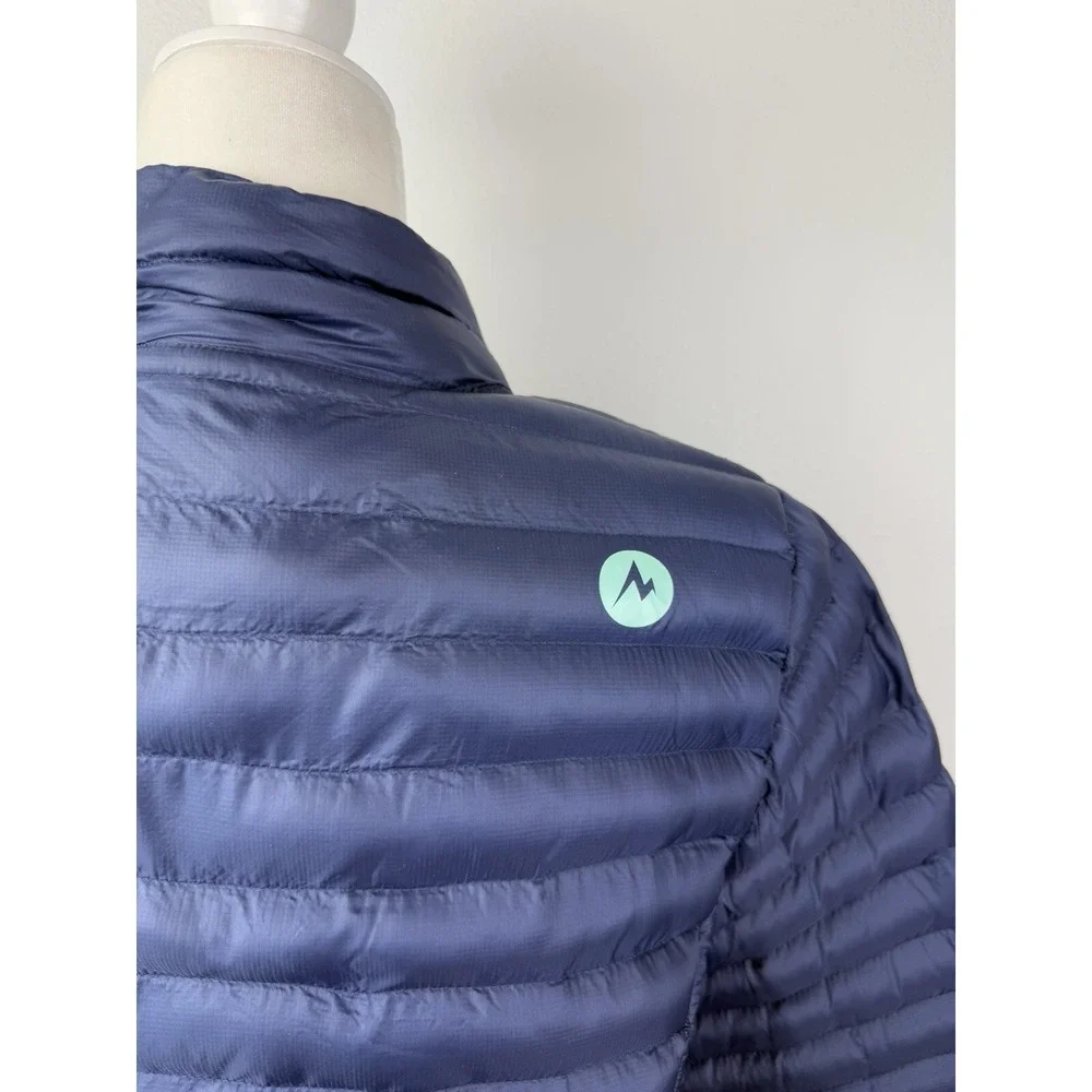 Marmot Solus Puffer Jacket Women's M Bluish Purple Coat‎ Featherless Thinsulate